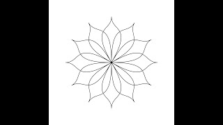 Flower Logos | Logo Template | Shape Tool in Coreldraw, Shorts No.136 #viral #shorts