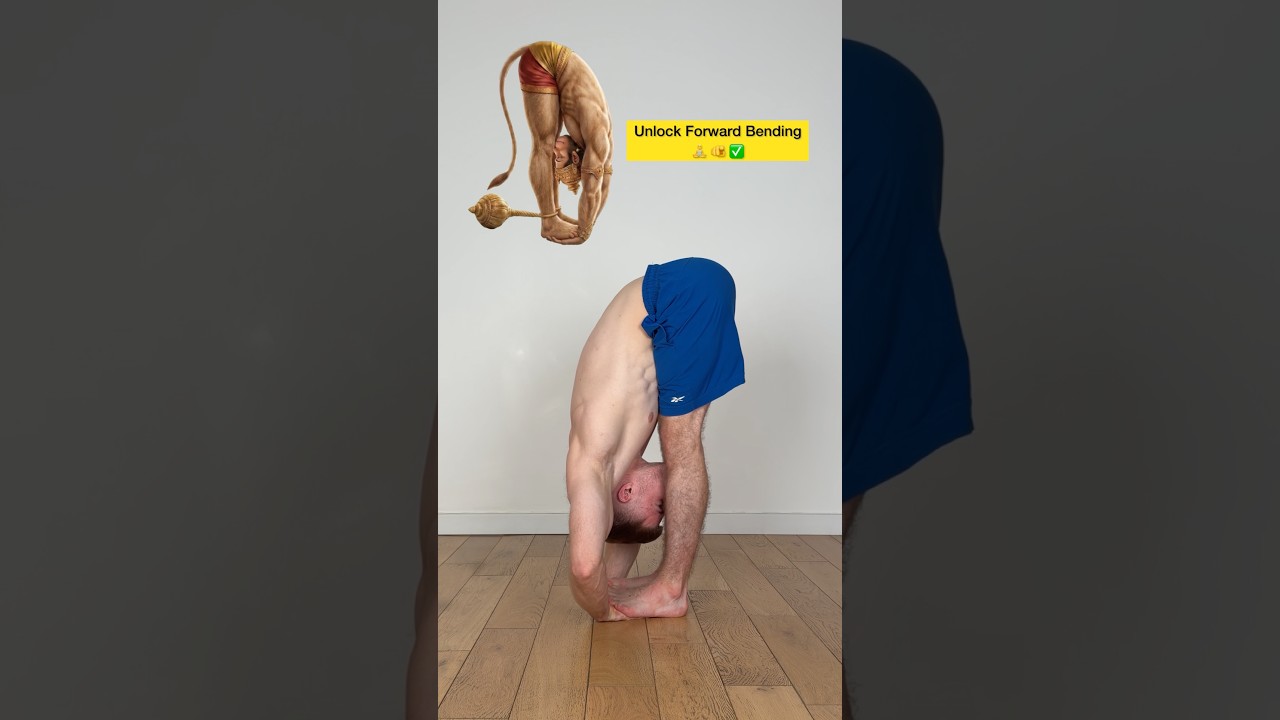 🔓 Unlock your forward bending 🧘🫵✅ #yogapracticedaily #tutorial #stretching #mobility #sport #gym
