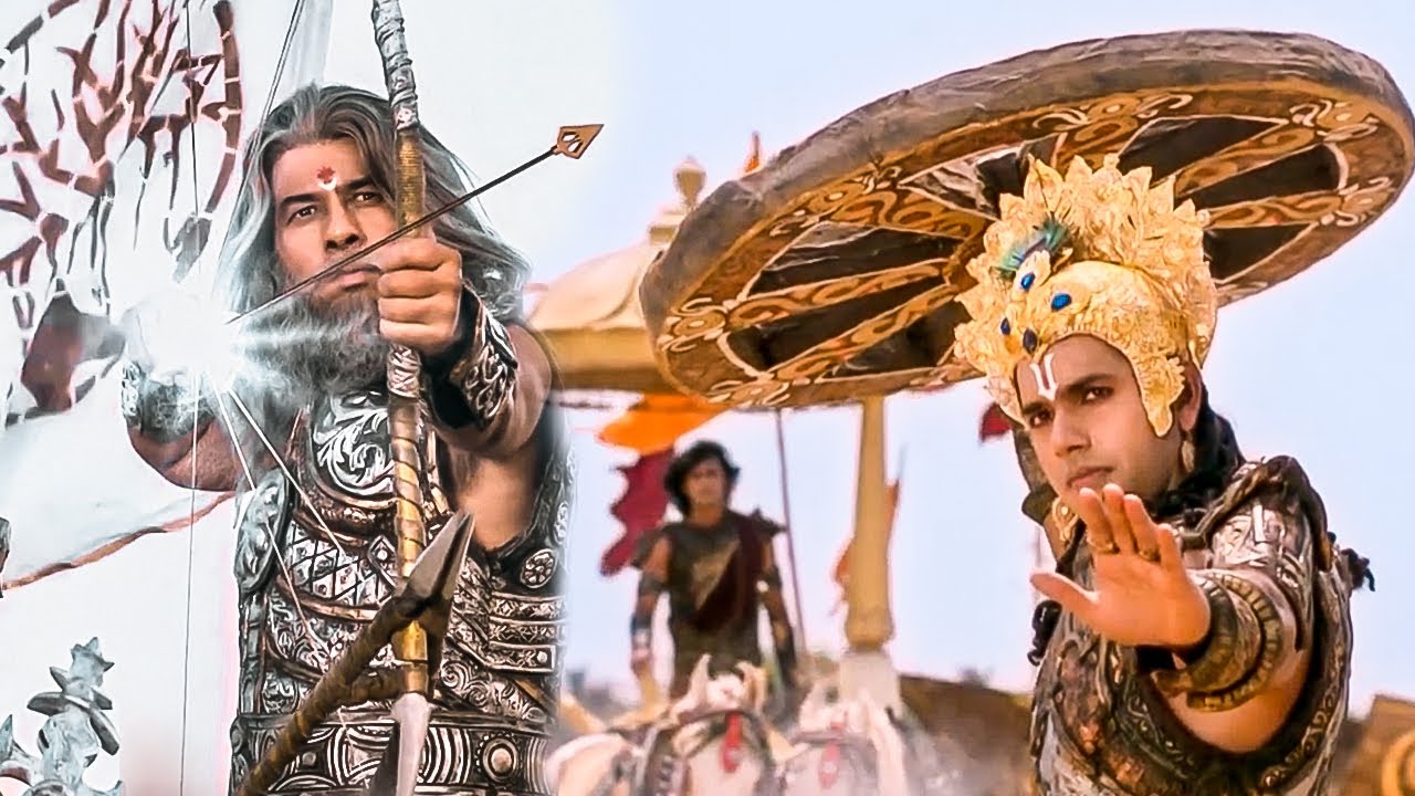 हट जाओ मेरे मार्ग से कृष्ण आज मैं ये युद्ध समाप्त कर दूंगा | Suryaputra Karn | #mahabharat