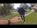 Robber Pulls Gun and Shoots Cop During Struggle on the Ground