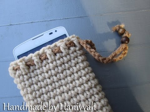 Crochet cute phone case for Samsung A10s. 