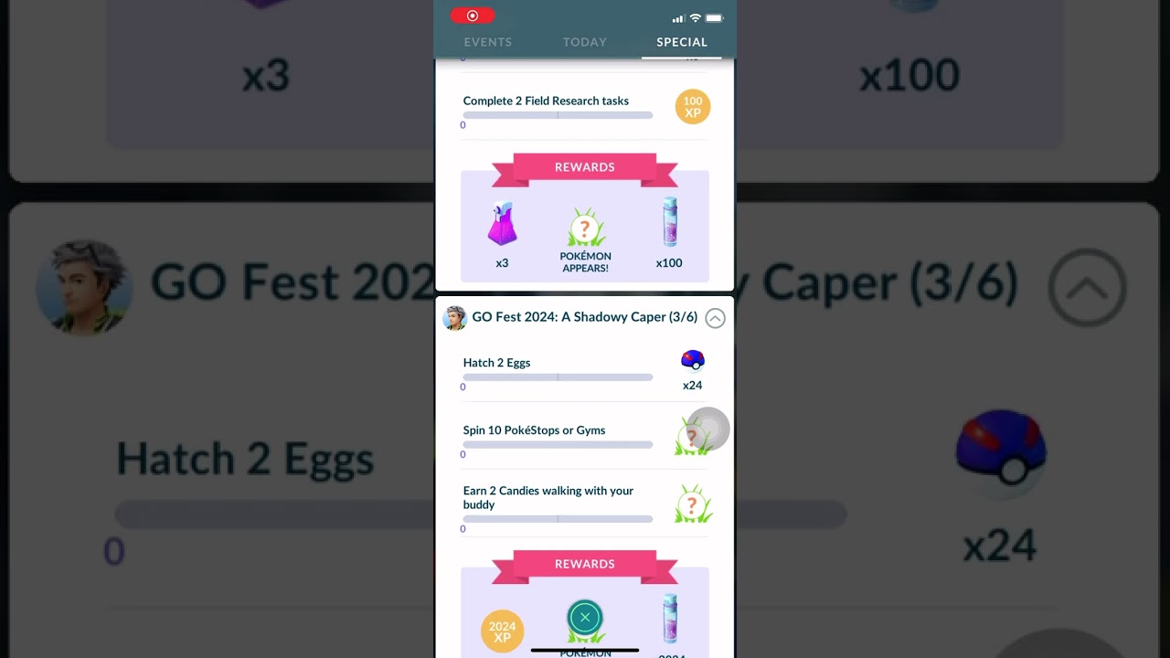 Pokémon GO Fest 2024 Day 2: The Dawn of a New Discovery Special Research