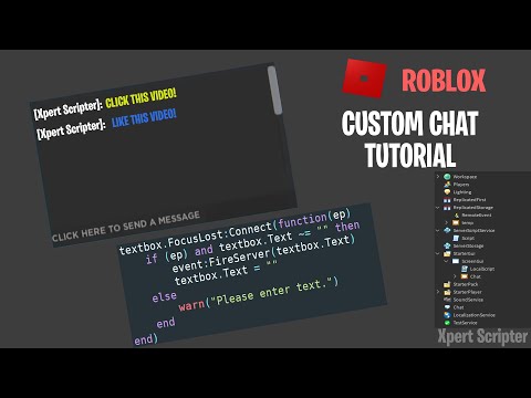 How To Make A Custom Chat Roblox Studio Youtube - how to make a custom roblox youtube picture youtube