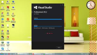 How to install visual studio pro 2012