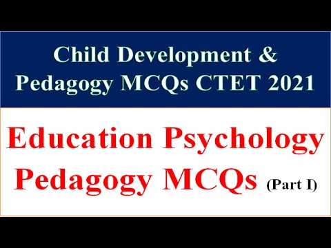 Pedagogy MCQs|| Child