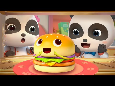 *NEW*   Yummy Food Family - Hamburger | Kids Cartoon | Nursery Rhymes | Kids Songs | BabyBus