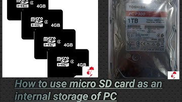 Micro SD card to SSD converter.