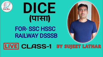 CLASS-1 DICE TEST REASONING (LIVE) SUJEET LATHAR