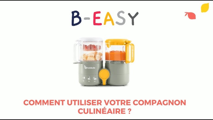BADABULLE B.Easy - Robot culinaire - Mixeur pour bébé 4 en 1 - Kibo