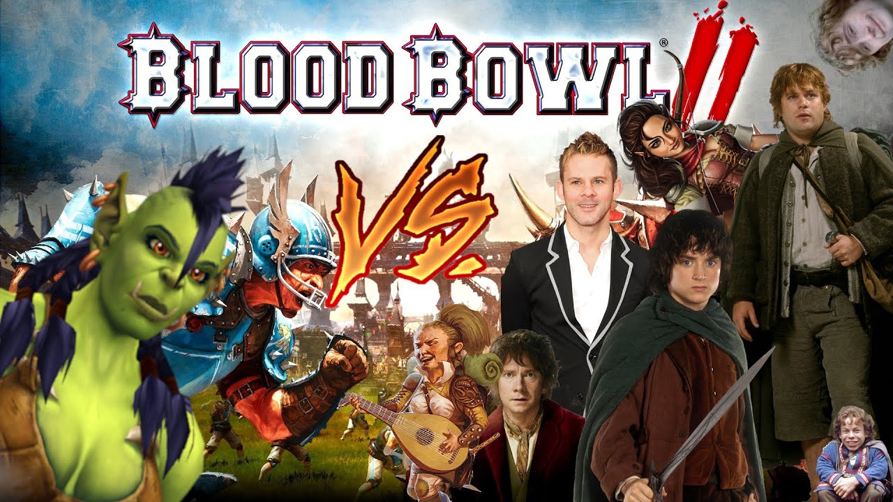 Blood Bowl 2 - Neon League - Week 4 - Orcs (Norks) Vs Halflings (Jez)