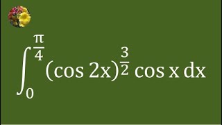 3rd method to evaluate the definite integral using elementary techniques (Mis-3266AA)