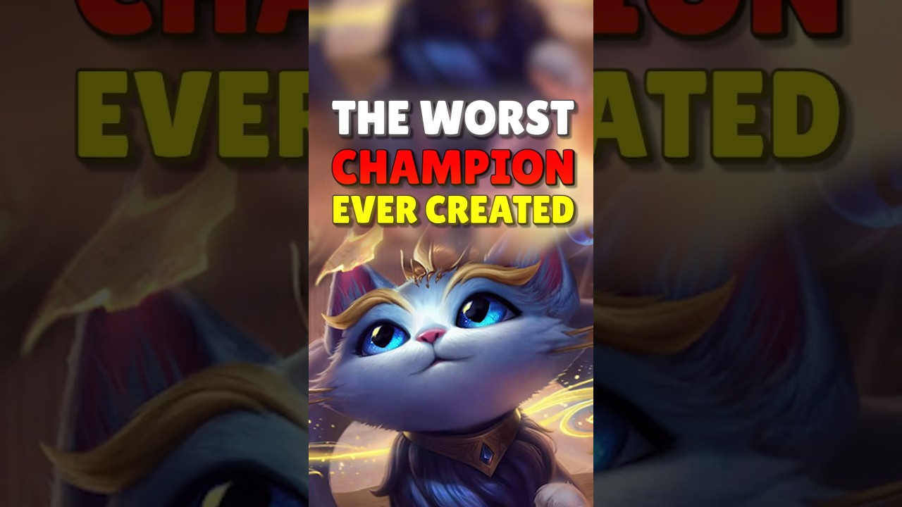 The most hated champion in League of Legends 😡 #leagueoflegends #yuumi #shorts