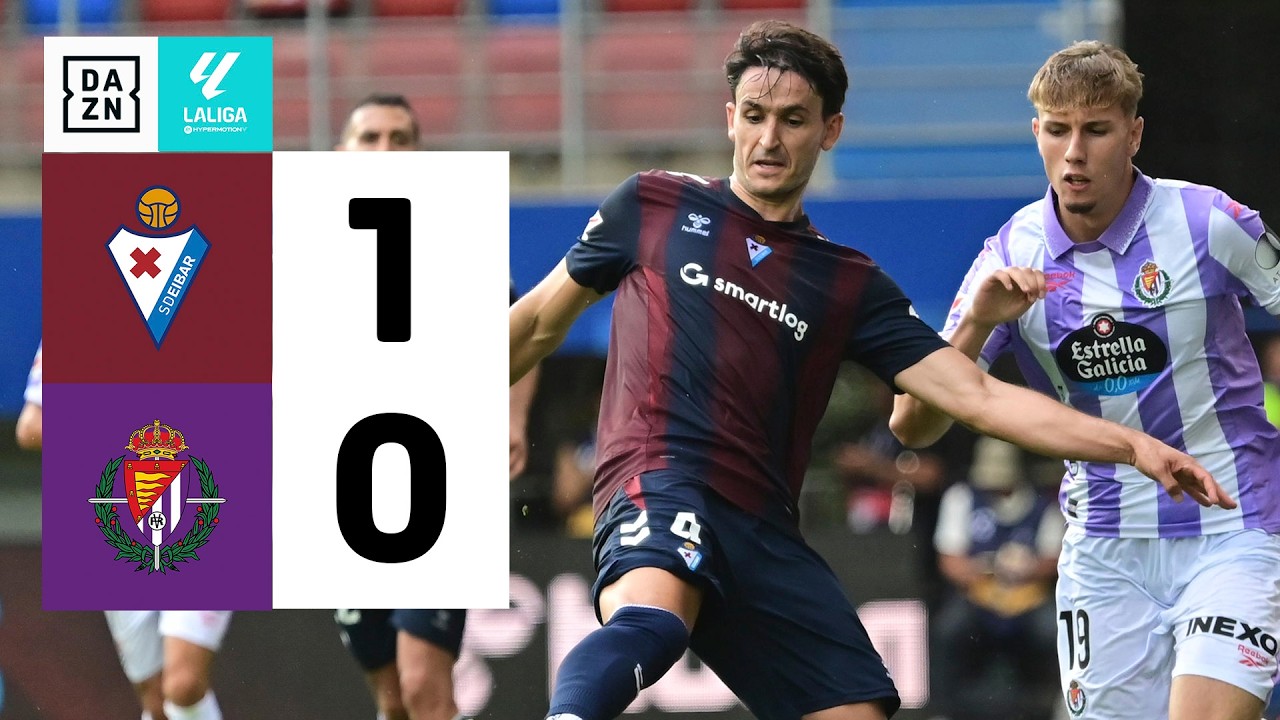 Resumen: SD Eibar vs Real Valladolid (1-0) | Resumen | Highlights LALIGA HYPERMOTION