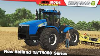 FS25 | New Holland TJ/T9000 Series - Farming Simulator 25 Mods Review QHD