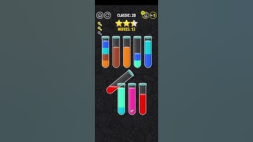 color water sort 3d level 28