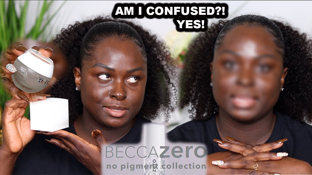 Invisible Man Could NEVA! / BECCA ZERO NO PIGMENT FOUNDATION & HIGHLIGHTER | Ohemaa Bonsu