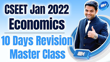 FREE CSEET Economics Master Class Revision for January 2022 | Lecture 8