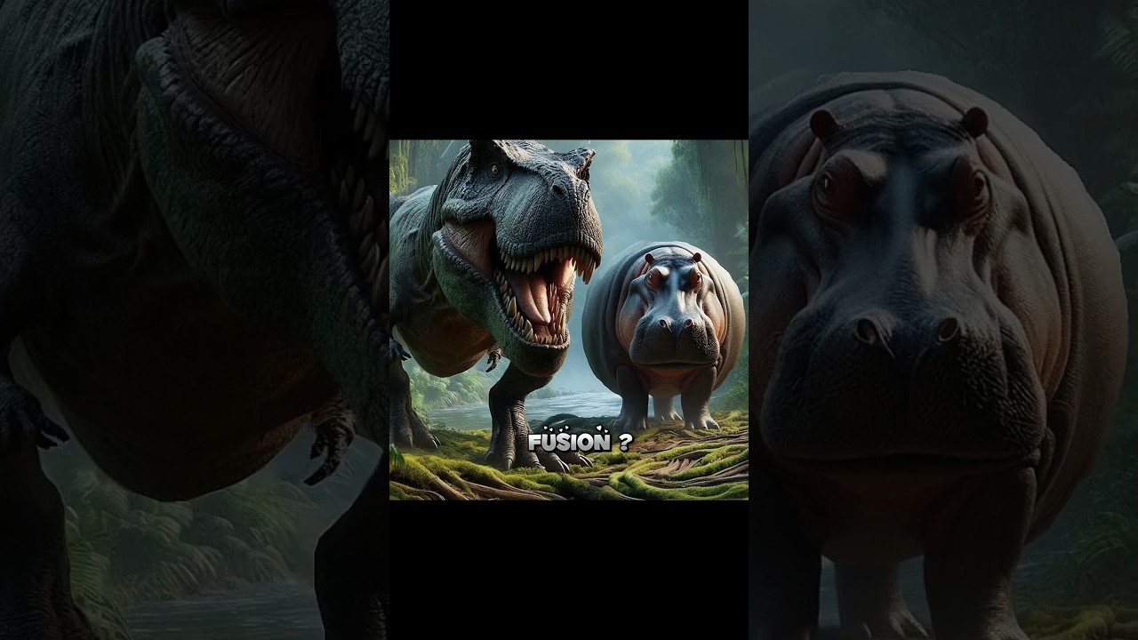 T-rex+hippo 