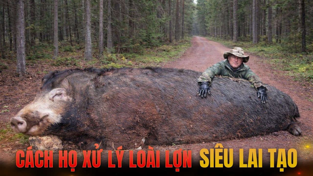 LỢN RỪNG Lai Với LỢN NHÀ - 1 Giống Siêu Lai Tạo, Gây Ra Cuộc Xâm Lấn Tàn Khốc Nhất Từ Trước Tới Nay