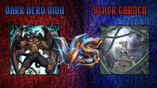 808(Dark Hero Diva) vs Truepartyking(Black Graden) | Yugioh Edison Format | Dueling Book