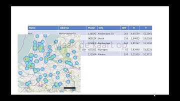 E-maps Excel datamap - kaart addin