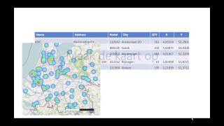 E-Maps Excel Datamap - Kaart Addin