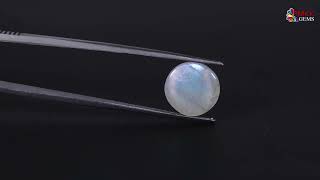 Natural Blue Moon Stone Gemstone For Rings Pendent Loose Gemstone