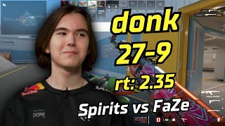 Spirit donk (279) vs FaZe (nuke) | IEM Katowice 2024 | Feb 6, 2024 | CS2 POV