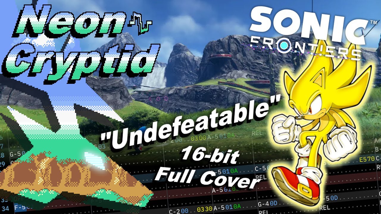 Sonic Frontiers: "Undefeatable" 16-bit Full Cover