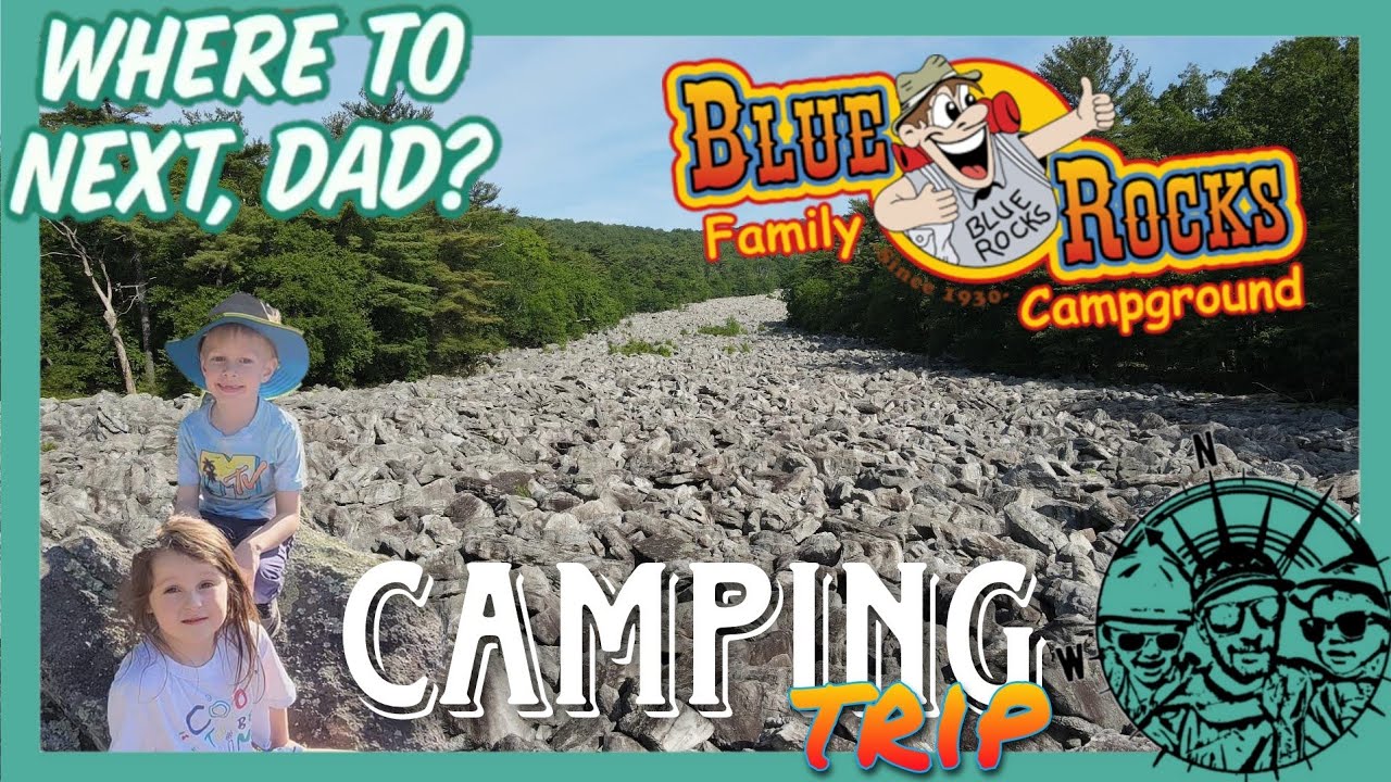 🧭 Camping at Blue Rocks Family Campground Drone fly over Blue Rocks