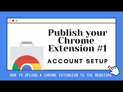 How to Publish your Chrome Extension 1/4 - Getting Started