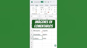 Cómo insertar imágenes en comentarios de Excel: ¡Haz tus hojas más visuales!