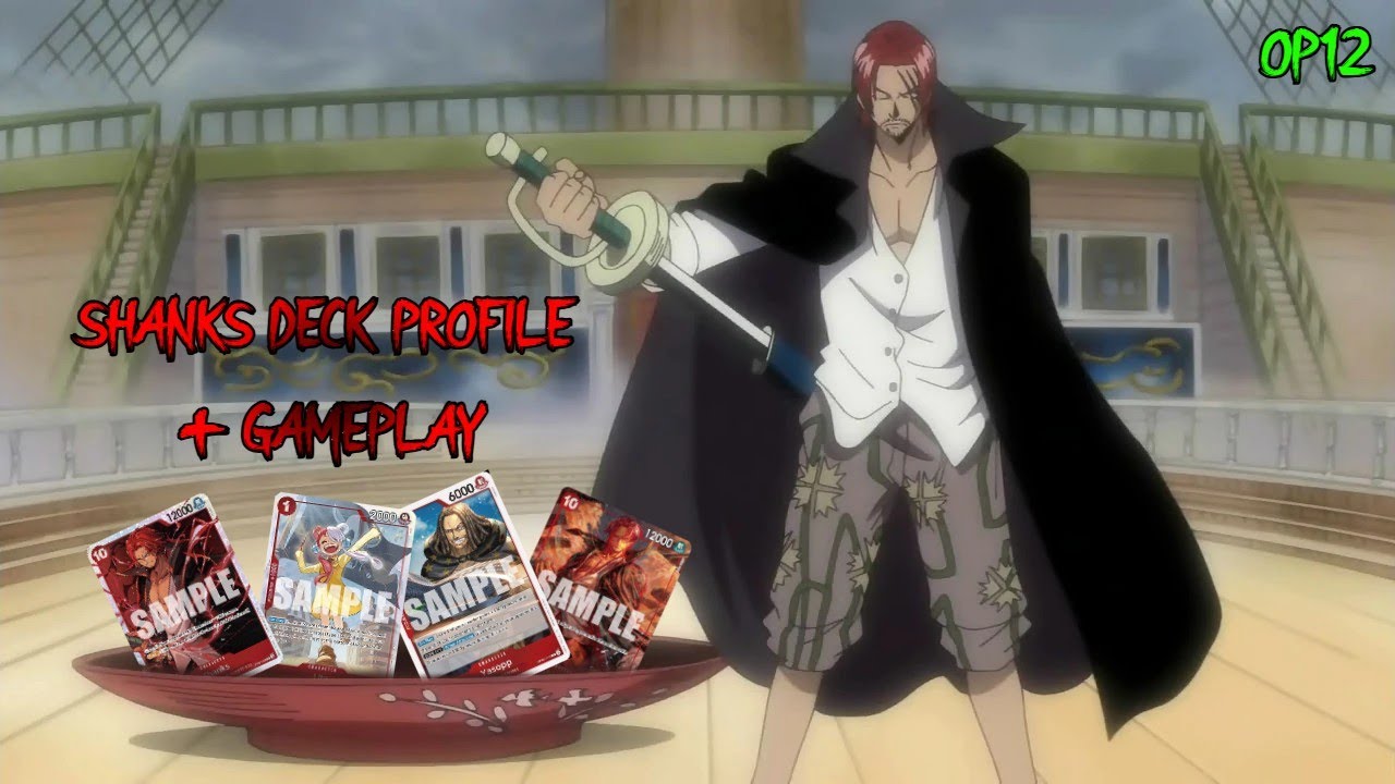 SHANKS IN OP12 IST NICHT ZU UNTERSCHÄTZEN!!! // DECK PROFILE + GAMEPLAY [OP12]