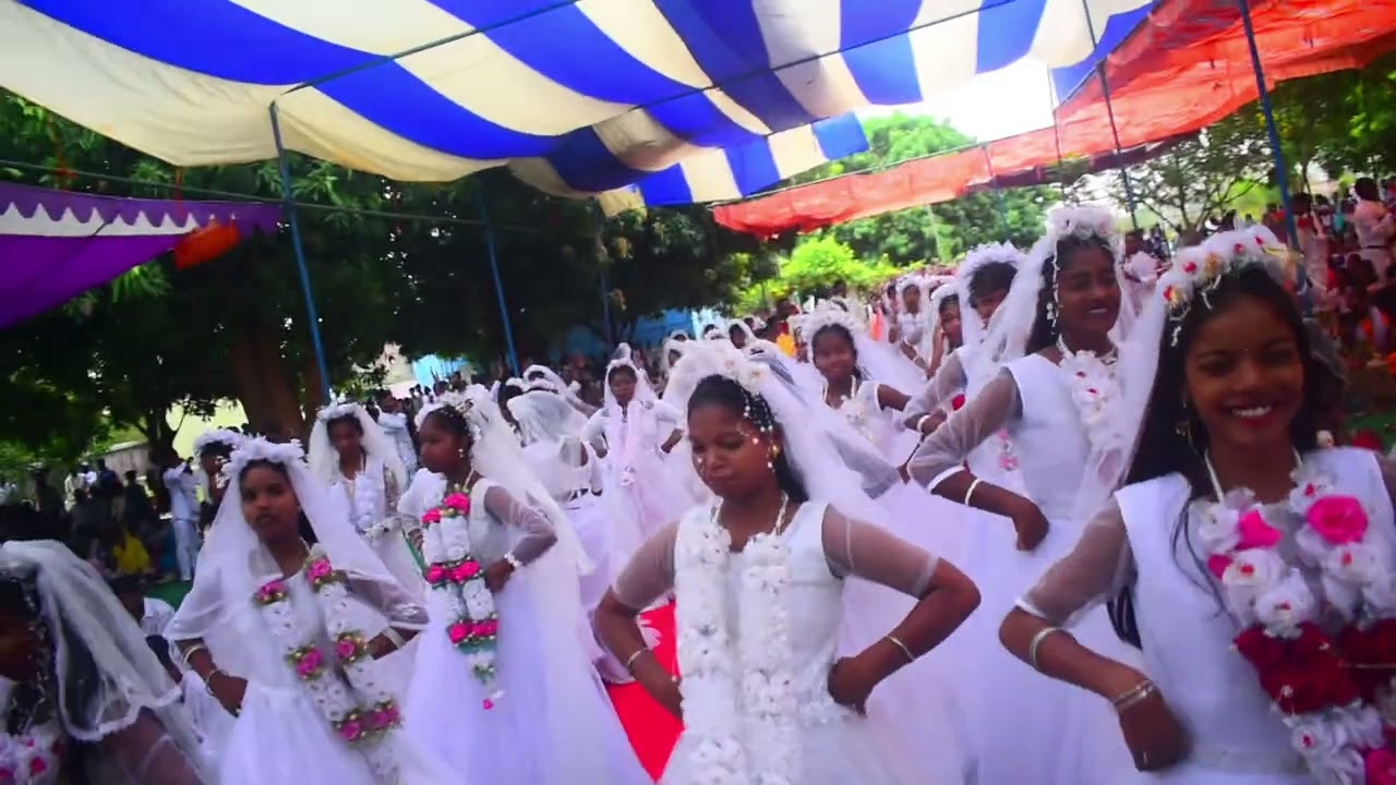 💐🌲 First Holy communion ..🌼🪴Krus Vijay Catholic Church...🙏💐Bihabandh...⛪...