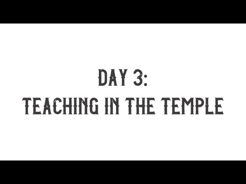 Pastor Alex - Mission Accomplished - Day 3: Teaching in the Temple