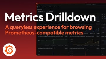 Metrics Drilldown (Previously Explore Metrics) Generally Available | Demo | Grafana Labs