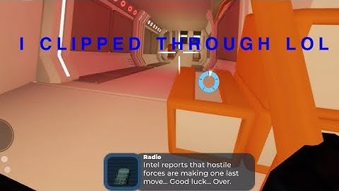 Clipping through walls with glitch in Roblox Zombie Stories Underground Chapter