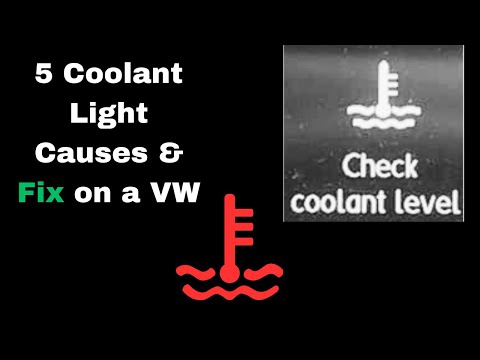 VW Coolant Warning Light: 5 Common Causes & Fix