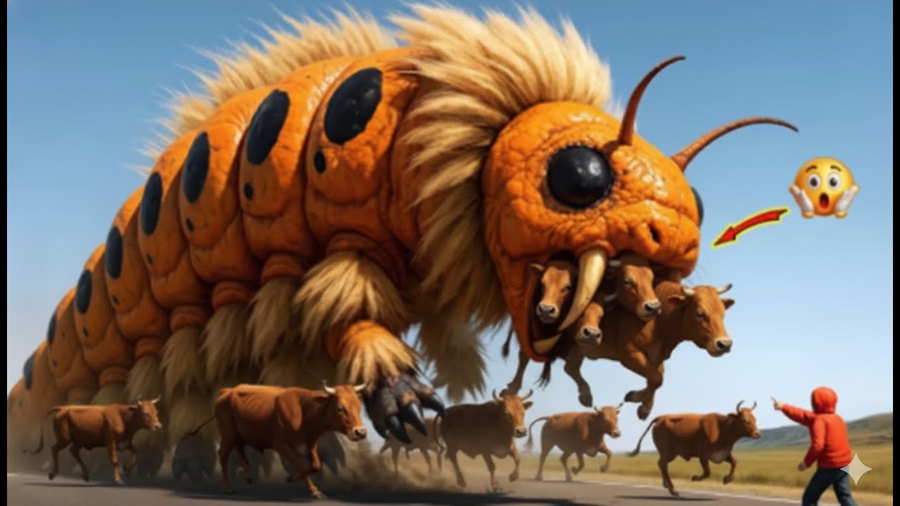 Brave Team Saves Innocent Cow from Horrifying Giant Mutant Bug Ambush 🐛🔥 | Animal Echo Ai