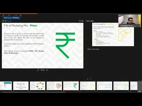 Webinar by Mr. Yashdeep Singh, Head of Global Marketing at Square Yards