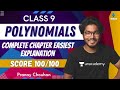 Polynomials Class 9 Complete Chapter Easiest Explanation | Score 100/100 | Just 9th | Pranay Chouhan