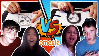 30 Seconds Vs 3 Minutes! (Drawing on Omegle) | rooneyojr
