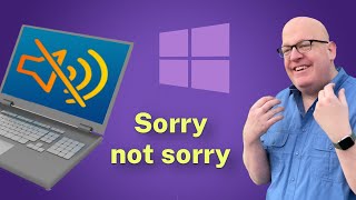 Why I Killed the Windows Startup Sound