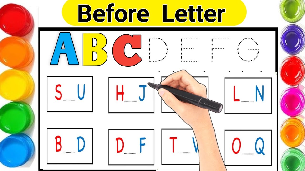 ABC Alphabet | Easy abcd | ABC Song for Kids | Learn A to Z Phonics ...