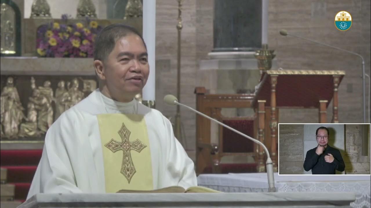 Cathedral Homilies April 30 (Msgr. Rolly) YouTube