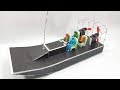 How To Make mini RC AirBoat Twin N50 Motor