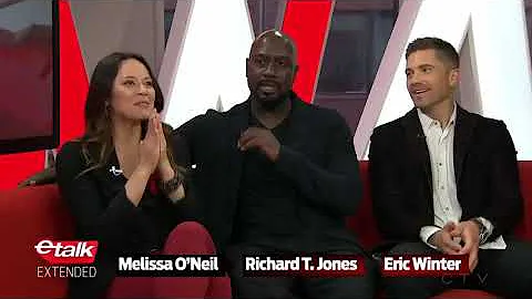 Melissa O'Neil, Richard T. Jones and Eric Winter discuss their new show #TheRookie