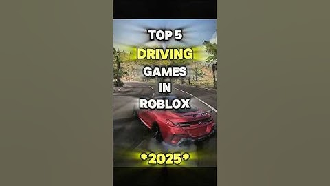 Top 5 "DRIVING" Games in Roblox *2025* #roblox #robloxgames #shorts