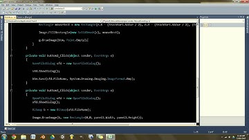 Simple Image Editor in C# - Similar to paint.