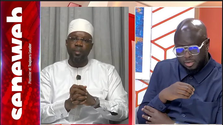 Cheikh Ousmane Touré: "là où je ne suis pas d'accord avec Sonko..."
